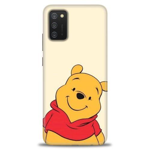 Samsung Galaxy A03S Kılıf HD Baskılı Kılıf - Winnie the Pooh + Tam Ekran Koruyucu