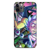 Apple Iphone 11 Pro Max Uyumlu Kılıf Rick And Morty (40) Fit Silikon Kılıf Rick D. Sanchez