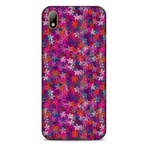 Huawei Y5 2019 Uyumlu Kılıf Pembe Delisi (3) Kapak Çiçek