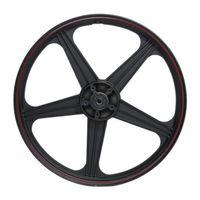 MONDİAL Mondial Mg Superboy Ön Jant Çelik Diskli Tip Kırmızı-Siyah 160-18