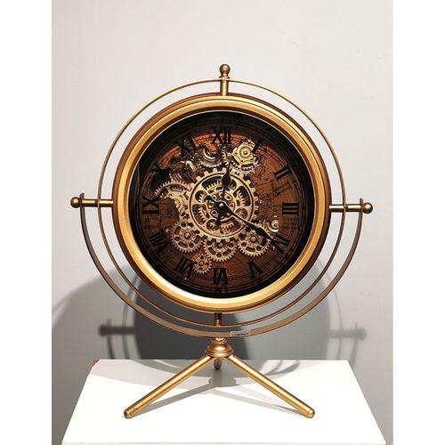 Özel Tasarım Metal Çarklı Masa Saati