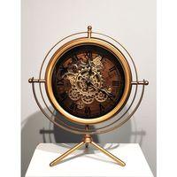 Özel Tasarım Metal Çarklı Masa Saati