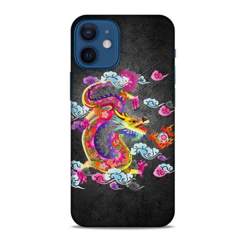 Apple iPhone 12 Mini Kılıf Japonya (29) Arka Koruma Kılıfı Japonya Ejderha Festivali