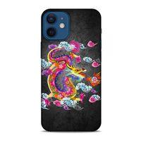 Apple iPhone 12 Mini Kılıf Japonya (29) Arka Koruma Kılıfı Japonya Ejderha Festivali