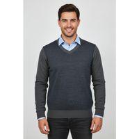 Erkek V Yaka Triko Kazak Çelik Örgü Regular Kalıp BGL-ST04838