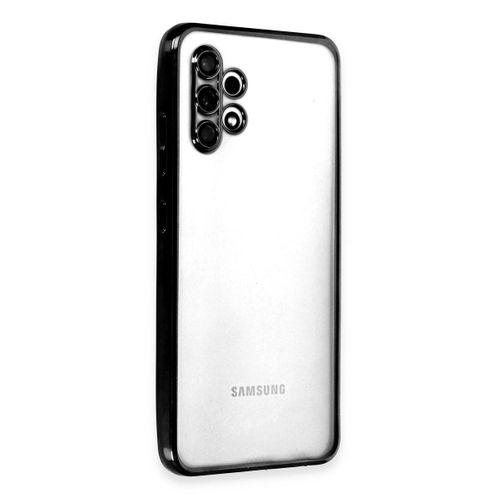 Newface Samsung Galaxy A32 Kılıf Razer Lensli Silikon - Siyah