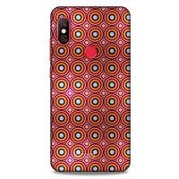 Xiaomi Redmi Note 6 Pro Kılıf Pastel Renkler (40) Fit Silikon Kılıf Yeşil Kırmızı