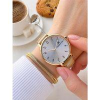 Daniel Klein Deri Kordonlu 2 Yıl Garantili 3 Atm Suya Dayanıklı Kadın Kol Saati+Bileklik BD.12810.3