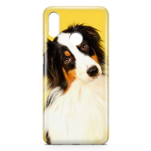 Huawei P Smart 2019 Kılıf Australian Shepard Arka Kapak Koruma Desenli Full Koruyucu
