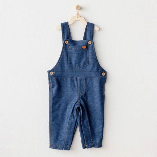 Andywawa AC25934 Casual Bebek Salopet İndigo
