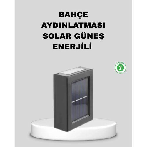 Solar Dış Mekan Aplik Su Geçirmez Dayanıklı Led Aydınlatmalı