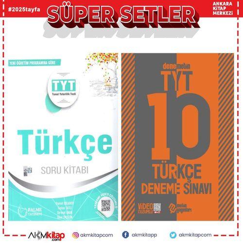 Palme TYT Türkçe Soru Bankası ve Metin Deneme Seti 2 Kitap