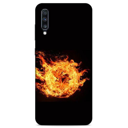 Lopard Samsung Galaxy A70s Uyumlu Kılıf FireX (31) TPU Kılıf Fireball