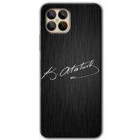 Omix X600 Kılıf HD Desen Baskılı Arka Kapak - İmza Atatürk