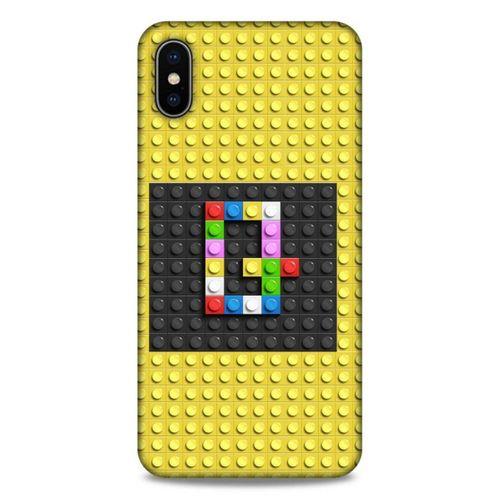 Lopard Apple iPhone XS Max Uyumlu Kılıf BloX (38) Neo Hybrid Kılıf Q Harfi