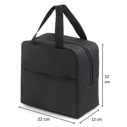 Kamp Ayısı® Thermal Isı Yalıtımlı (Sıcak & Soğuk) Termal Beslenme ve Piknik Çantası – 5.8 Litre - Siyah