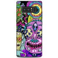 Samsung Galaxy Note 8 Uyumlu Kılıf Rick And Morty (47) Crystal Flex Kılıf Decoy Mortys