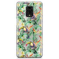 Xiaomi Redmi Note 9S Kılıf Tropika Arka Kapak Koruma Desenli Full Koruyucu