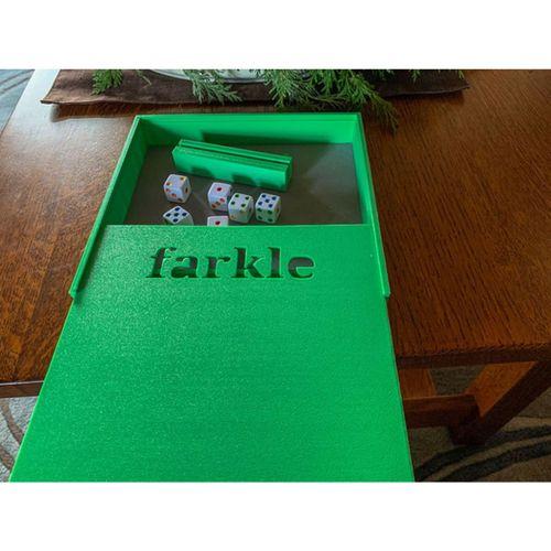 Kapaklı Farkle Kutusu (Bu ürün Sadece Plastik parçadır - Almadan Önce Soru Sorabilirsiniz)