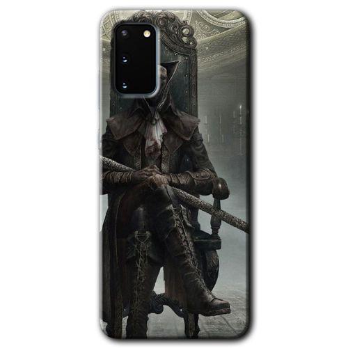 Samsung Galaxy S20 HD Baskılı Kılıf + 9D Tam Ekran Koruyucu - Bloodborne Hunters