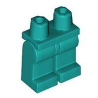 Lego Minifigure Decorated Legs 970c00 Dark Turquoise