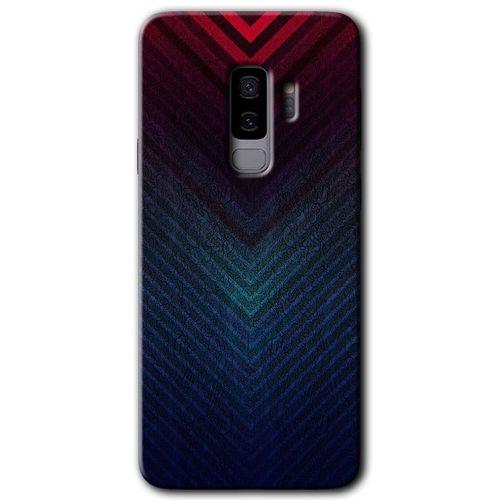 Galaxy S9 Plus Kılıf HD Desen Baskılı Arka Kapak - Abstract 4 + Kırılmaz Cam