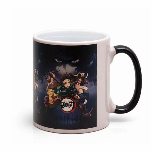 Porselen Renk Değiştiren Demon Slayer Kupa Bardak