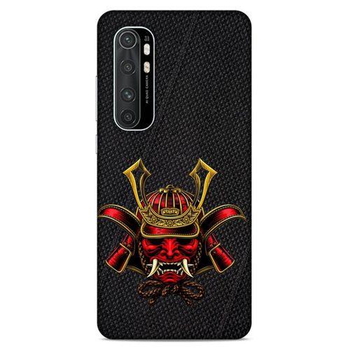 Lopard Xiaomi Mi Note 10 Lite Uyumlu Kılıf Tattoo's (36) Glitter Kılıf Kırmızı Şeytan