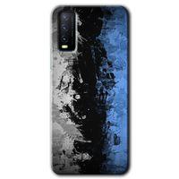 Vivo Y20 Kılıf HD Desen Baskılı Arka Kapak - Abstract Wallpaper + Kırılmaz Cam