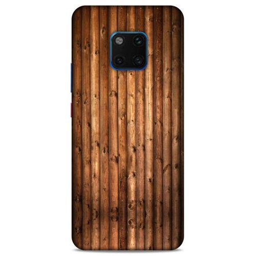 Lopard Huawei Mate 20 Pro Uyumlu Kılıf Wood'X (9) Kılıf Baskılı