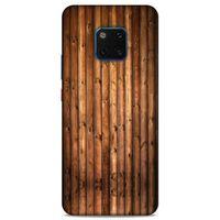 Lopard Huawei Mate 20 Pro Uyumlu Kılıf Wood'X (9) Kılıf Baskılı