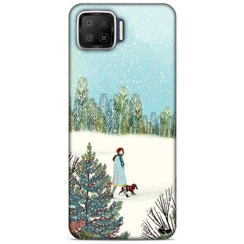 Oppo A73 Kılıf Snowix (44) Tough Armor Kılıf Beyaz Açık Mavi