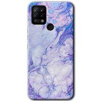 Tecno Pova Kılıf HD Desen Baskılı Arka Kapak - Spots Lilac