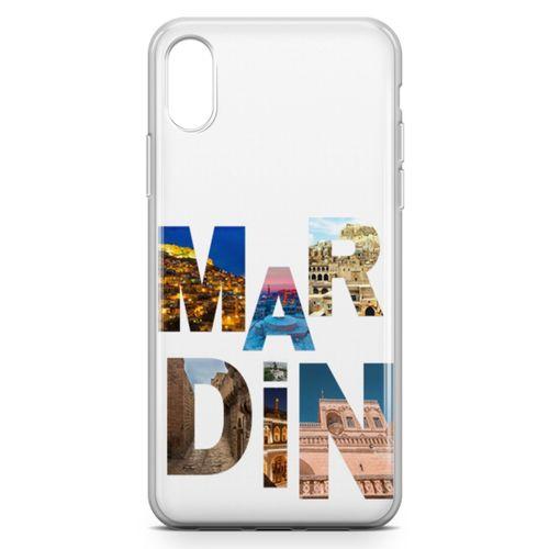 Apple iPhone X Kılıf Mardin Gezi Arka Kapak Koruma Desenli Full Koruyucu