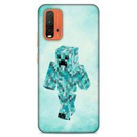 Lopard Xiaomi Redmi 9T Uyumlu Kılıf PiXel (47) Crystal Flex Kılıf Diamond Creeper