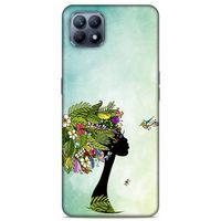 Lopard Huawei P40 Lite Uyumlu Kılıf Sürreal Yüzler ♀ (37) Silicone Cover Baskılı