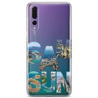 Huawei P20 Pro Kılıf Samsun Gezi Arka Kapak Koruma Desenli Full Koruyucu