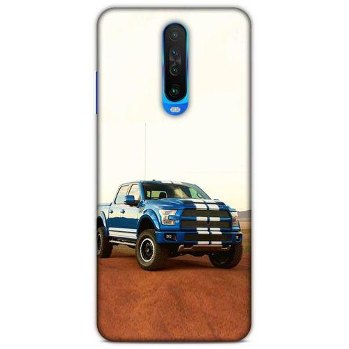 Lopard Xiaomi Poco X2 Uyumlu Kılıf PickUpX (27) Tasarımlı Kılıf Gece Mavi