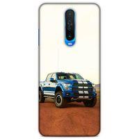 Lopard Xiaomi Poco X2 Uyumlu Kılıf PickUpX (27) Tasarımlı Kılıf Gece Mavi