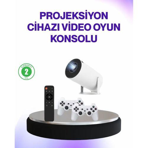 2.4g Kablosuz Destekli Oyun Ve Film Projeksiyonu Ev Kullanımı İçin