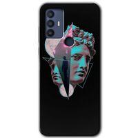 TCL 30 SE Kılıf HD Desen Baskılı Arka Kapak - Heykel