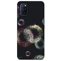 Y.Liva-2021 Özel Seri Siyah Soyut-40 Oppo A72 Kılıf Silikon Kapak