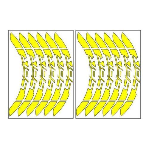 YAMAHA Yamaha Florasan Sarı Ybr Uyumlu Büyük 1 Set Jant Şeridi