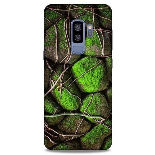 Samsung Galaxy S9 Plus Kılıf Baskılı Özel Seri Taşlı (46) Core Armor Kılıf