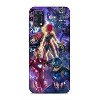 Samsung Galaxy M31 Uyumlu Kılıf BMovie (37) Silicone Cover Kaptan Amerika