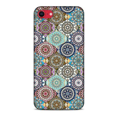 Ethnic Culture (54) Apple iPhone SE 2020 Kılıf Silikon Kapak Desenli