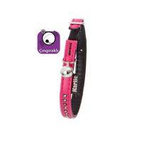 Karlıe Deri Kedi Boyun Tasma 30cm Pembe