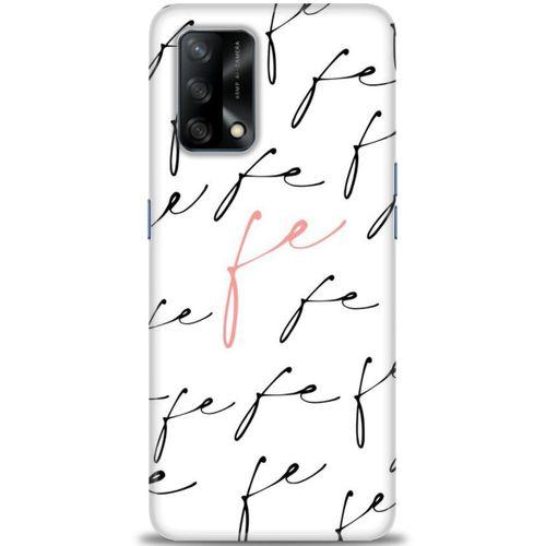 Oppo A74 Kılıf HD Baskılı Kılıf - Fe + Tam Ekran Koruyucu