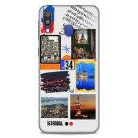 Lopard Samsung Galaxy M20 Uyumlu Kılıf Şehirli ※ (34) İstanbul Slim Armor Kılıf