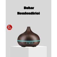 550 Ml Büyük Su Hazneli Ultrasonik Nemlendirici Ve Aromaterapi Difüzörü
